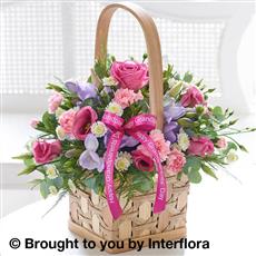 Grandparent&#39;s Day Sweet Scented Basket with Chocolates